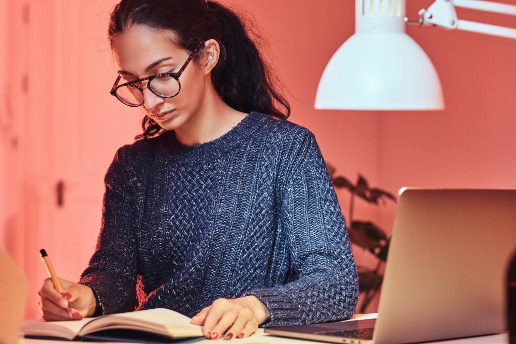 Student Is Learning New Material