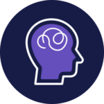 Mental health schizophrenia icon