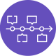 Icon illustrating the interactive LMA™ history timeline showcasing the brand’s heritage and evolution across its product range.